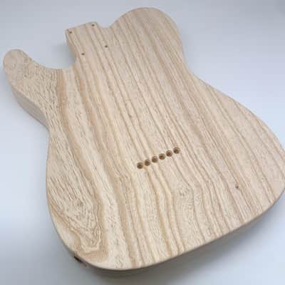 1 PIECE 3lbs 6oz BloomDoom Nitro Lacquer Aged Relic Swamp Ash T-Style Vintage Custom Guitar Body image 2