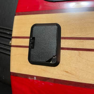 SIGNED by Rudy Sarzo Peavey Rudy Sarzo Bass 1980s Red With Case image 5