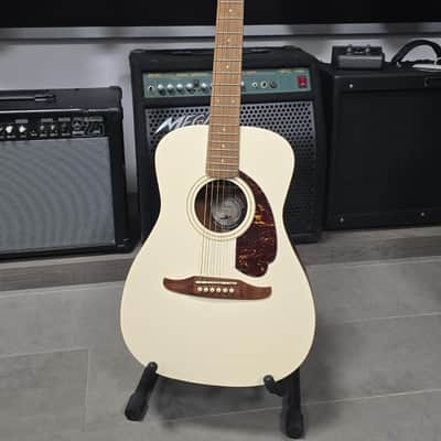 FENDER Malibu Player Olympic White Chitarra Acustica Amplificata image 1