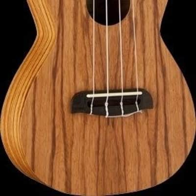 Oscar Schmidt Model OU320 Ukulele - 4 String Concert Size Zebra Wood Uke image 1