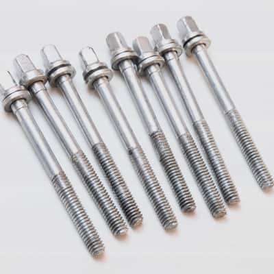 Set of 8 Ludwig 2 7/16" Tension (Tuning) Rods & Washers /1920s-30s image 4