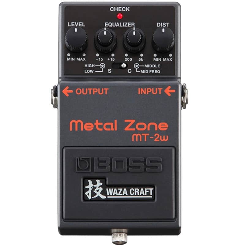 Boss Waza Craft MT-2W Metal Zone Distortion Pedal image 1
