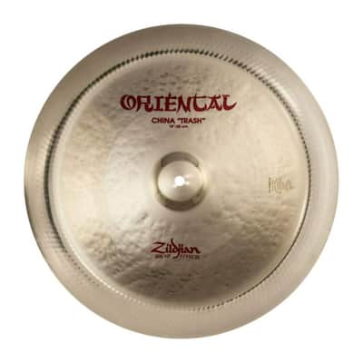 Zildjian FX China 18-Inch Thin Trash Cymbal Stacker for Bright Effect and Explosive Response