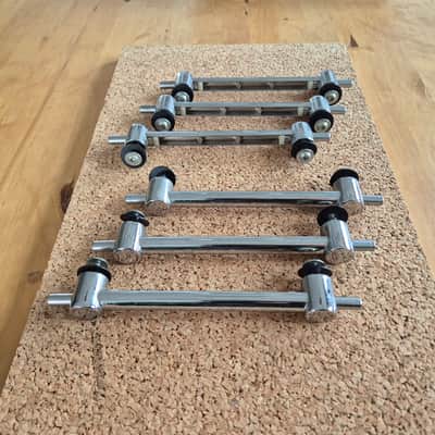 Sonor Force 2000 Lugs for 12 " Tom ~2000 - Chrome image 4