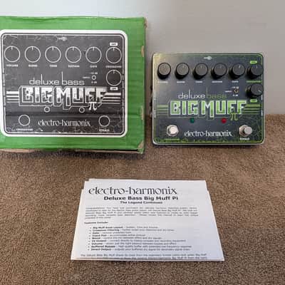 Electro-Harmonix Deluxe Bass Big Muff Pedal with Box and Paperwork image 2