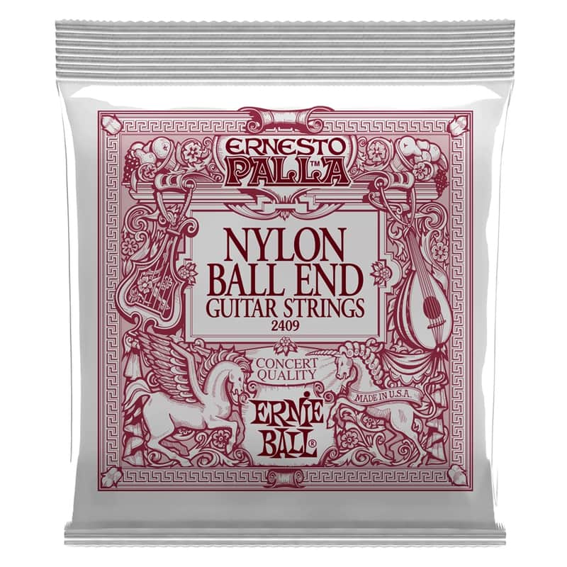 Ernie Ball 2409 Ernesto Palla Black & Gold Ball End image 1