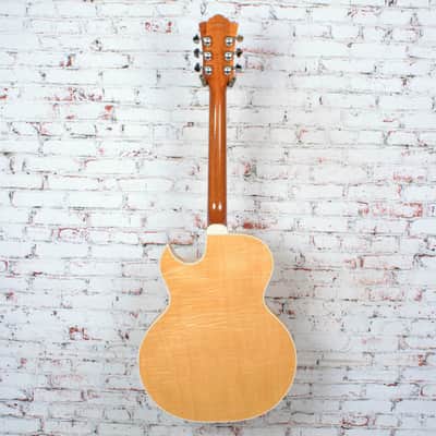 Guild - 1998-99 USA Starfire III - Hollow-Body Electric Guitar - w/OHSC - Natural Quilted Maple - x2546 - USED image 9