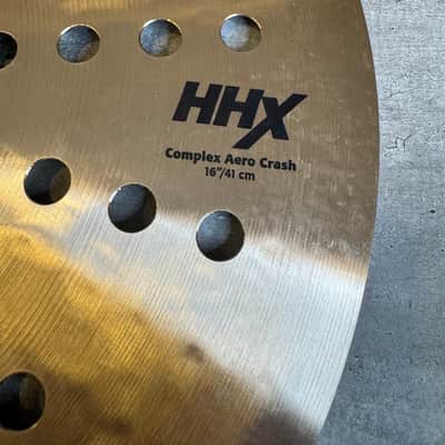Sabian 16" HHX Complex Aero Crash Cymbal 2019 - Present - Natural image 7
