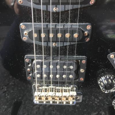Squier Bullet 1 Japan Telecaster 1980s Black image 7