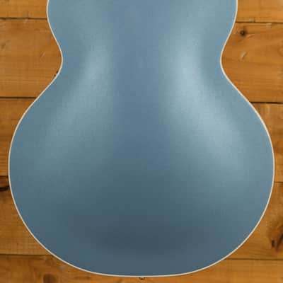 Gretsch Falcon Hollow Body - Ebony - Cerulean Smoke image 2