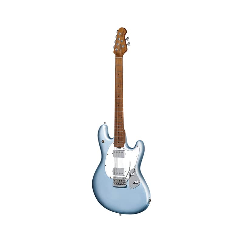 Sterling by Music Man Stingray Guitar SR50 Firemist Silver image 1