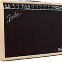 Fender Tone Master Deluxe Reverb 100-watt 1 x 12-inch Combo Amplifier - Blonde  Oxblood Grille (TMDlxRevBldd2)