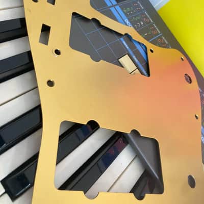 Fender 008-0364-000 J. Mascis Jazzmaster Pickguard 1-Ply 2010s - Gold Anodized image 2