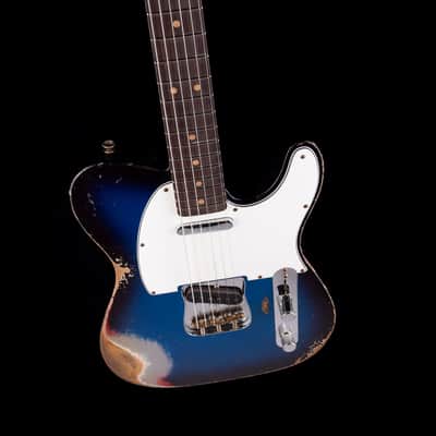 Fender Custom Shop 1963 Telecaster Heavy Relic Desert Sunset Truetone Color Set With Case image 3