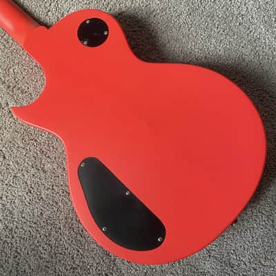 Xavier Matte Pink Single Cut Electric Guitar, Mahogany Body, Maple Neck, Rosewood Fingerboard image 8