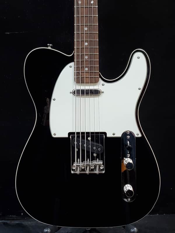 Squier Classic Vibe Baritone Custom Telecaster - Black w/FREE Pro Set Up image 1