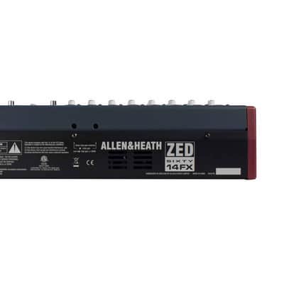 Allen & Heath ZED60-14FX Multipurpose Mixer with FX - Open Box Mint image 5