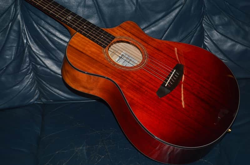 Breedlove Oregon Concert Thinline Hot Rod CE LTD Limited Edition 2024 - Hot Rod Fade image 1