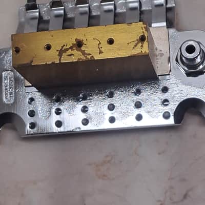 Floyd Rose- Charvel So-Cal 1000 Series Double-Locking Tremolo Bridge w/ 37 Brass Block- Chrome- New Pulloff image 9