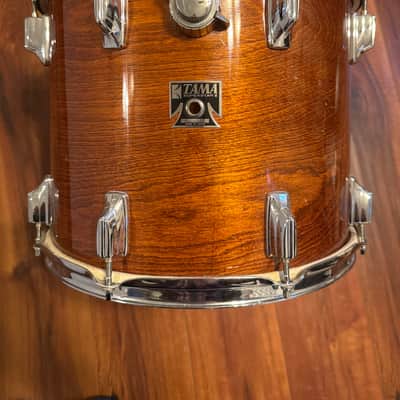 Tama Superstar 80s - Super Mahogany 12x15 Rack Tom w/ Muffler image 1