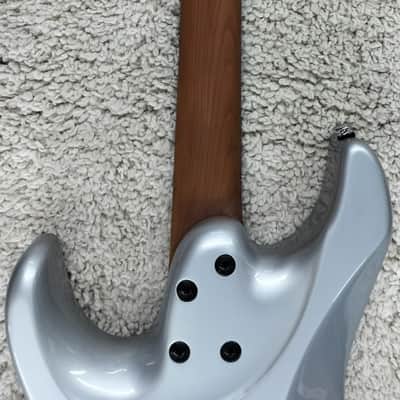 Mint Ibanez Model TOD10 Tim Henson Signature Electric Guitar, Classic Silver w/Bag image 7