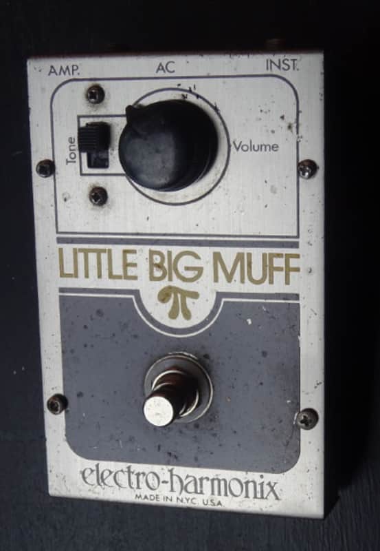 Electro-Harmonix Little Big Muff Pi 1976 with box and paper image 1