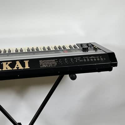 Vintage Akai AX 80 Analog Synthesizer Keyboard image 12