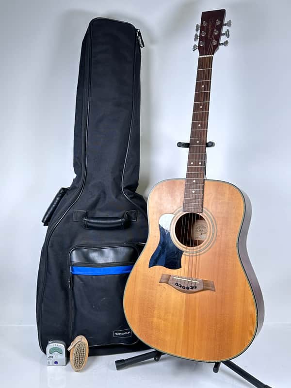 Canglewood TW28SN-Q-LH Acoustic Guitar