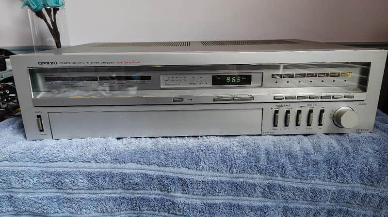 Onkyo TX6000 receiver in excellent condition, serviced - 1980's image 1