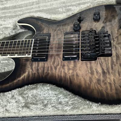 ESP E-II Horizon FR-II - See Thru Black Sunburst image 8