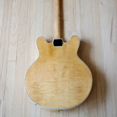 1971 Ovation Thunderhead Storm Series Vintage Hollowbody Electric Guitar Blonde image 16