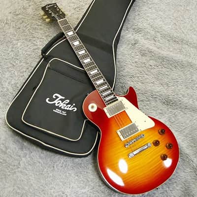 2012 made TOKAI LS-100F Love Rock LP Standard Flame top Cherry SB