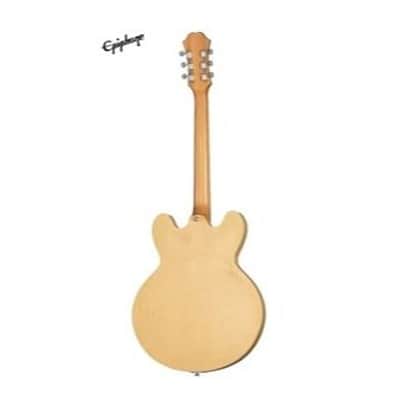 Epiphone Casino Hollowbody Electric Guitar - Natural image 4
