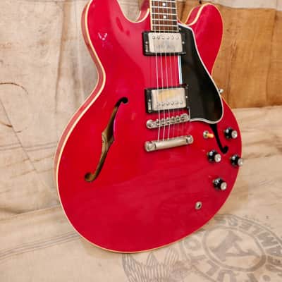 Gibson ES-335 1985 - Cherry Red image 7