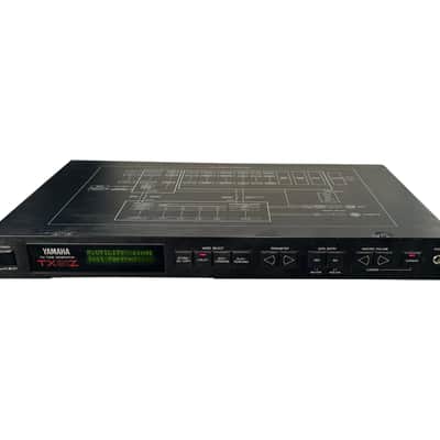 Yamaha TX81Z Rackmount FM Tone Generator 1987 Black – Made in Japan