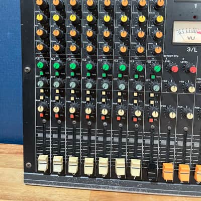 Tascam M-208 Tabletop 8 Channel Analog Audio Mixer - Warm Pre Amps image 2