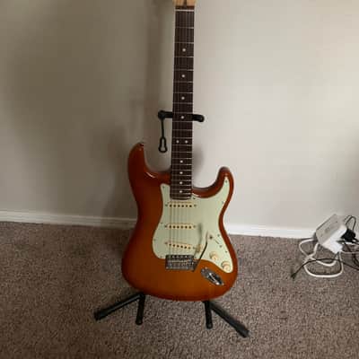 Fender American Performer Timber Stratocaster 2024 - Honey Burst image 2