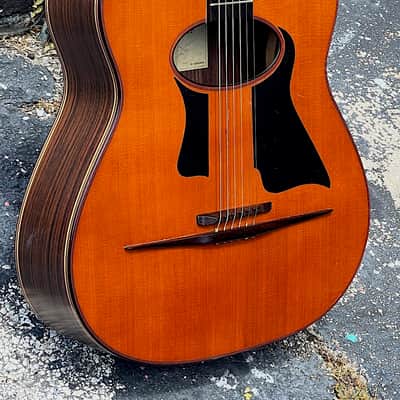 Klaus Roder Gypsy Jazz Guitar 1974 - hand made 50 year old German Gypsy Jazz Guitar ! image 3