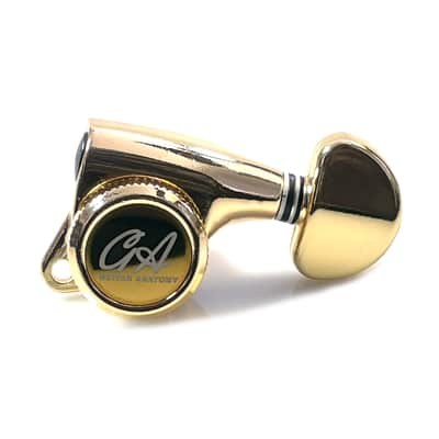 3 A SIDE Guitar Anatomy Pro Locking Tuners – Machine Heads for Les Paul SG ES – 3×3 - Black image 5