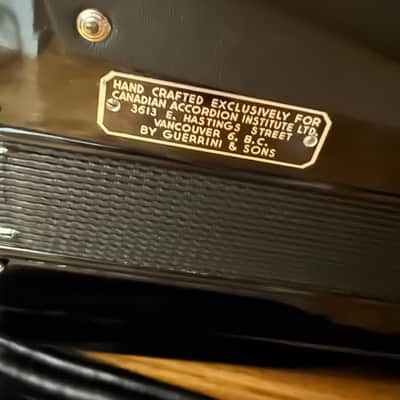 Guerrini Piano Accordion, Golden Era Custom Made (Concerto Model), Full Size, 41/120 , 3/5 Set of Reeds, A443 Hz Musette, 7 Treble 3 Bass Switches + Palm Master Switch, Built-In Microphone Pickup – Made in Italy image 14