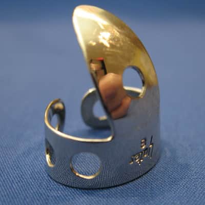 Yates Oval 8 Finger Picks / Vintage National image 3