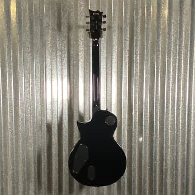 ESP LTD EC-1000T CMT Quilt Top Charcoal Burst Guitar #1789 Used image 7