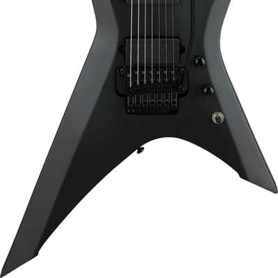 Ibanez XPTB720-BKF Iron Label Xiphos Electric Guitar 7-String - Black Flat image 1