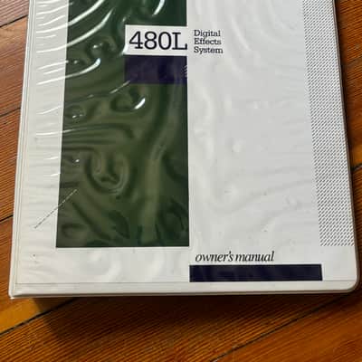 Lexicon 480L Original Owner’s Manual image 1