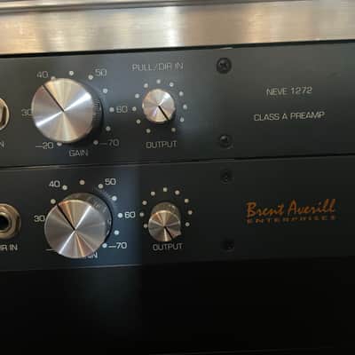 BAE Brent Averill 1272 Neve Vintage 1272, 2 pairs of preamps image 3