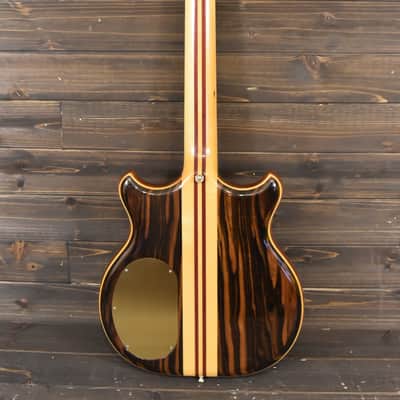 Alembic Stanley Clarke Signature Deluxe short scale 4 string Bass Macassar Ebony - VIDEO DEMO image 2