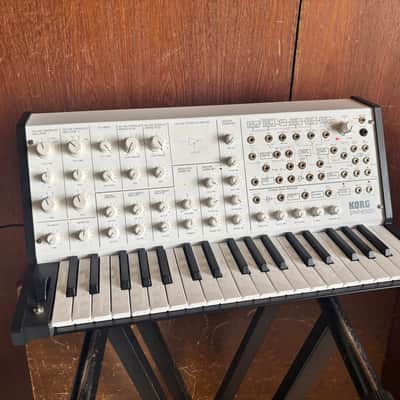 Korg MS-20 Mini Semi-modular Analog Synthesizer Rare White color w/ bag