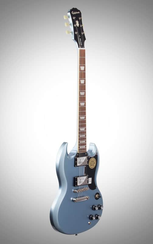 Epiphone Exclusive SG G-400 Pro Electric Guitar, Pelham Blue | Reverb