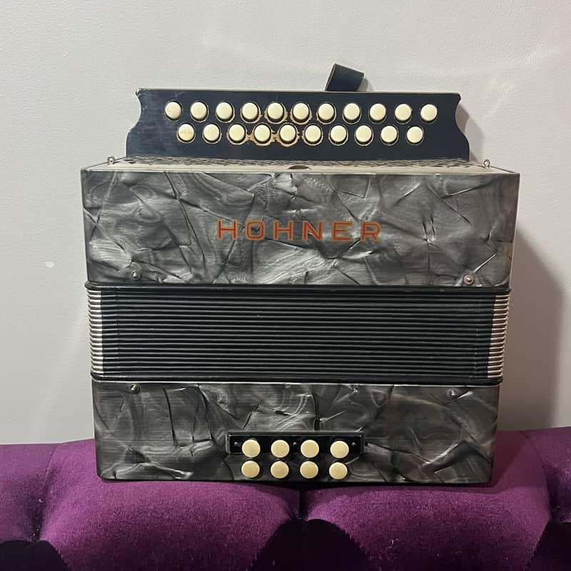 Hohner Pre-Pokerwork C/F Button Accordion image 1