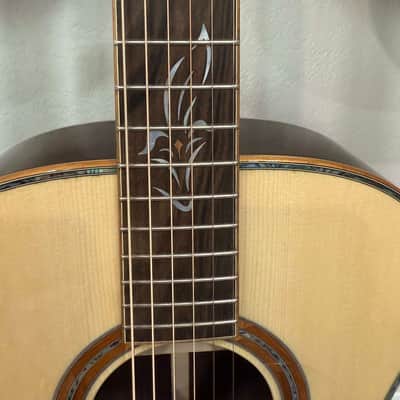 Furch Red OM-LR Alpine Spruce/Rosewood Koa Binding Abalone Purfling Hardshell Case image 8